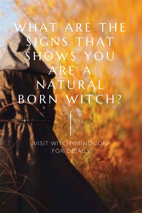 Identifying features of a witch